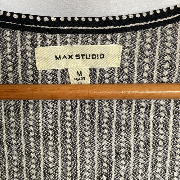 Max Studio crepe jersey Wide Leg jumpsuit Size Medium EUC - Picture 2 of 14